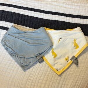 Kyte BABY - Easter Yellow & Blue Bibs